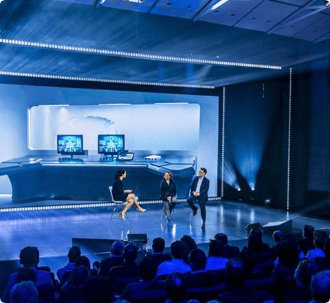 Presentation at the evoluon